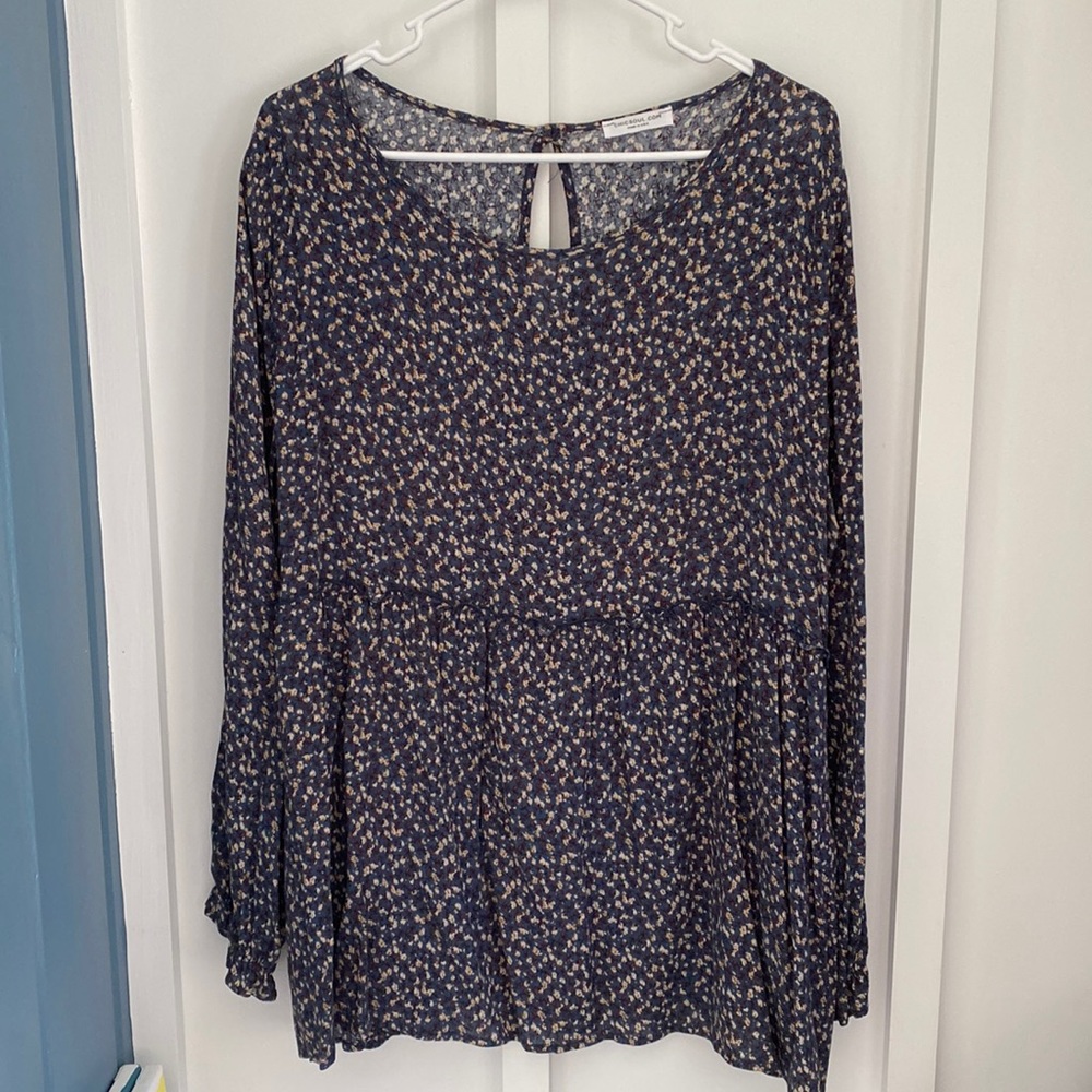 Chic Soul Tunic Top Blouse 2x
